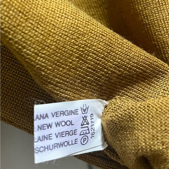 Dalmine UOMO Italian wool v-neck sweater - Picture 8 of 11